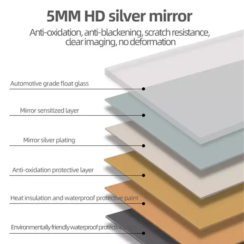28 x 60 Inch LED Bathroom Vanity Mirrors with Three-Color Dimmable and One-Touch Demist Function
