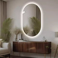 48 x 30 inch Smart Wall Mounted LED Touch Screen Anti-fog Mirror Bathroom Vanity Mirror
