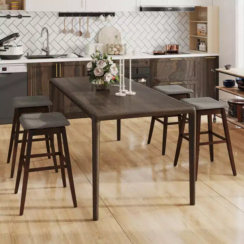 Costway Set of 2 Swivel Bar Stools 30 Bar Chairs w/ Padded Contoured Seat & Footrest