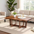 Berkshire Live Edge Wood Large Coffee Table Natural - Alaterre Furniture